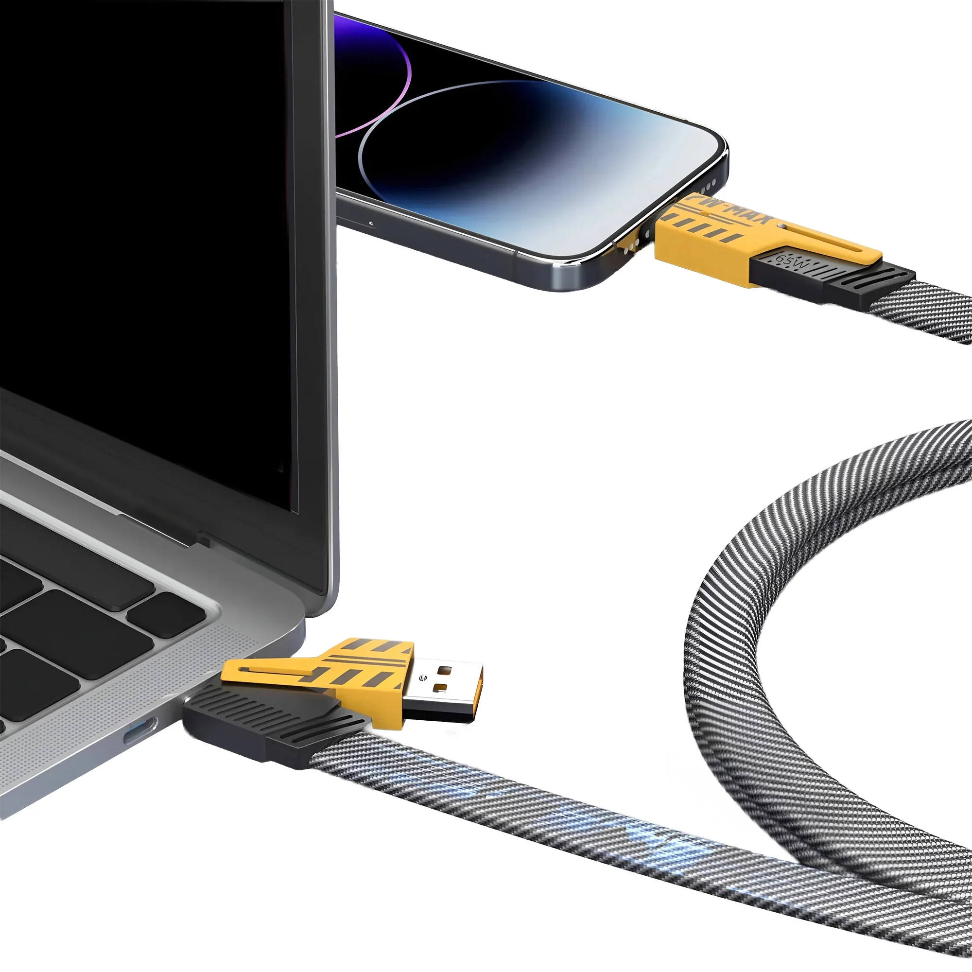 65W USB 4-IN-1充電ケーブル - Image 3
